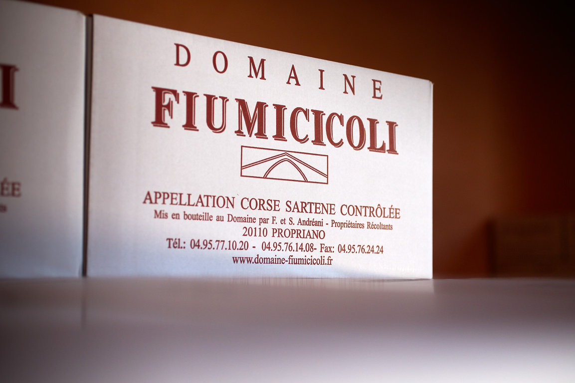 Nos cartons de Fiumicicoli AOC